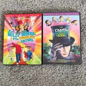 Willy Wonka & Charlie and the Chocolate Factory DVD Set